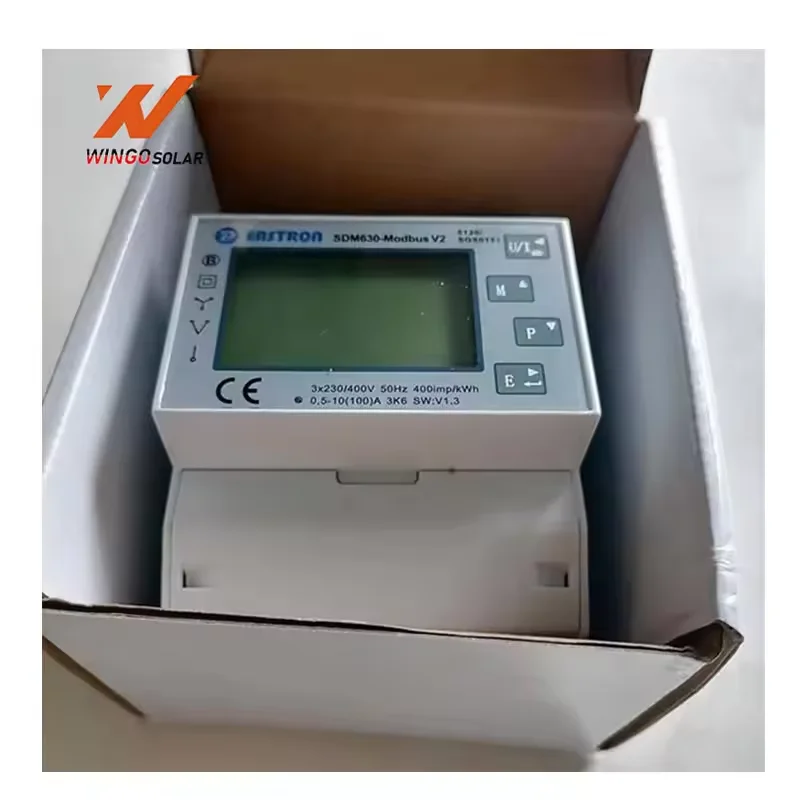 SDM630 100A Series One phrase Three Phase  Multifunction Energy Meter, Power Monitor suitable for deye growatt