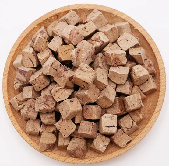 Hunan peto oem dog food natural freeze-dried chicken liver snacks freeze-dried meat dog food manufacturing wholesale price