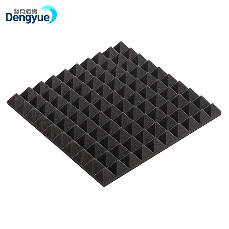 Acoustic Foam Panels 50 * 50 * 5  Sound Absorbing Dampening Wall Foam modern Pyramid acoustic foam