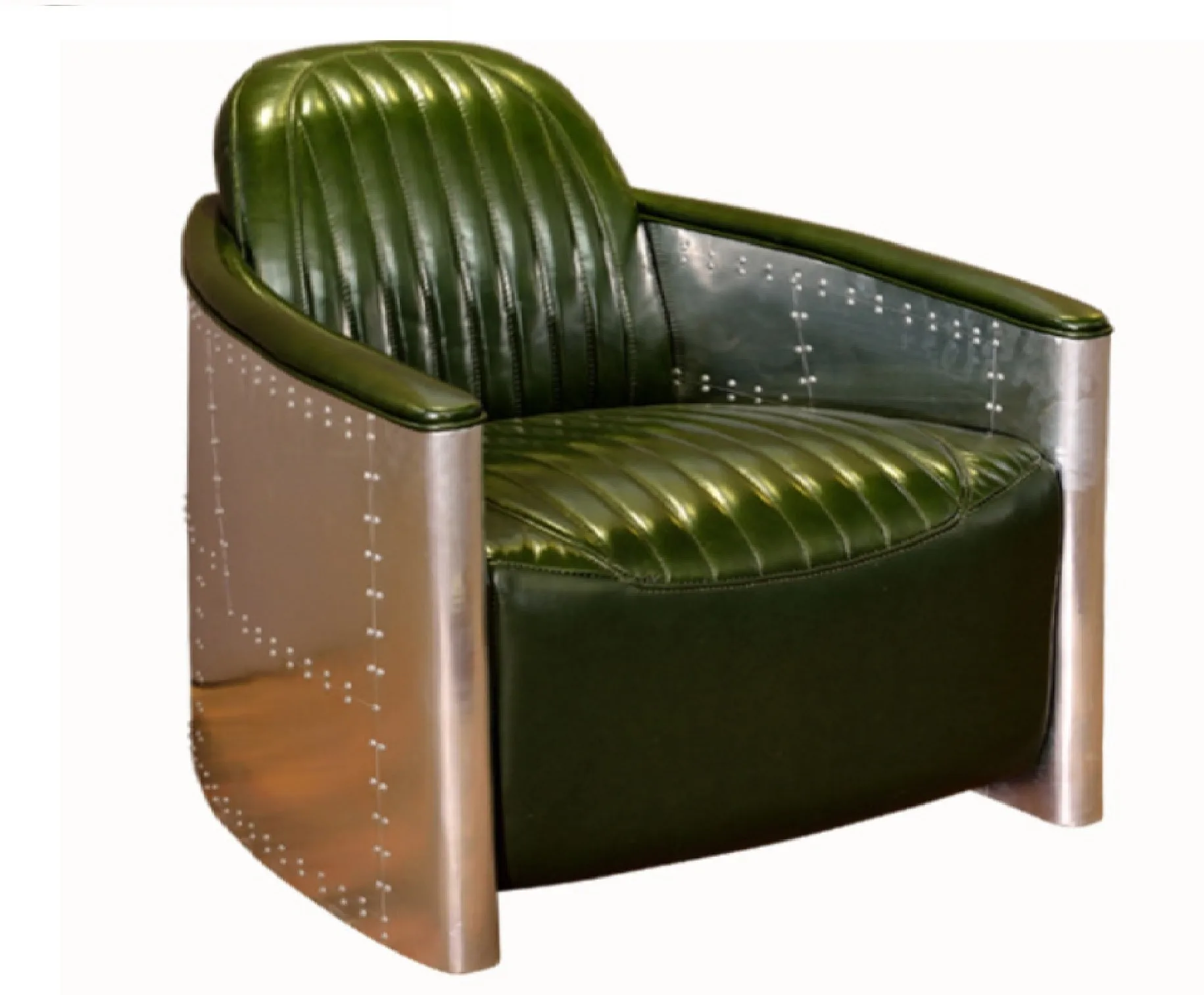 Aviator Retro Industrial Chair Loft Style Chair Living Room 3-seat vintage chaise lounge  retro industrial aviator sofa