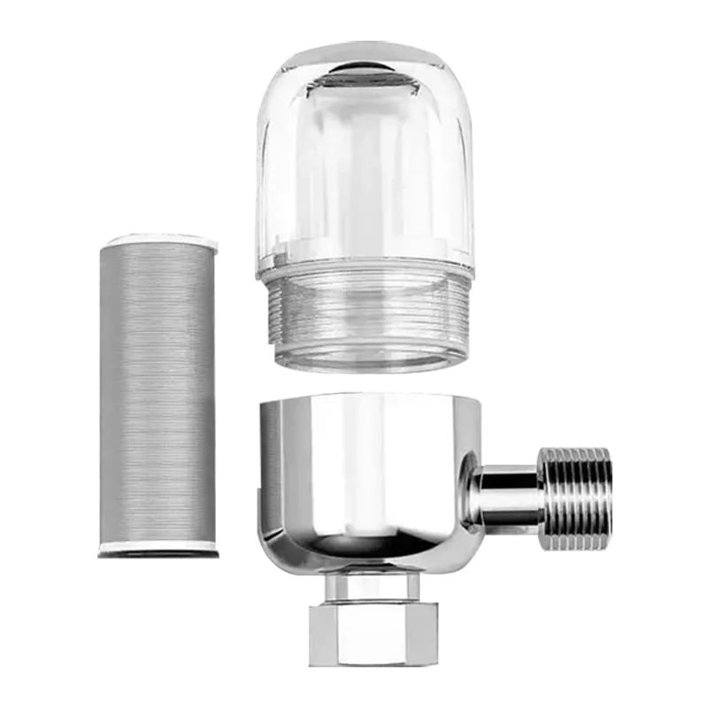 Thickened Interface Design All Copper Casing Scale Removal Front Water Filter Faucet Filter With Antiscalant