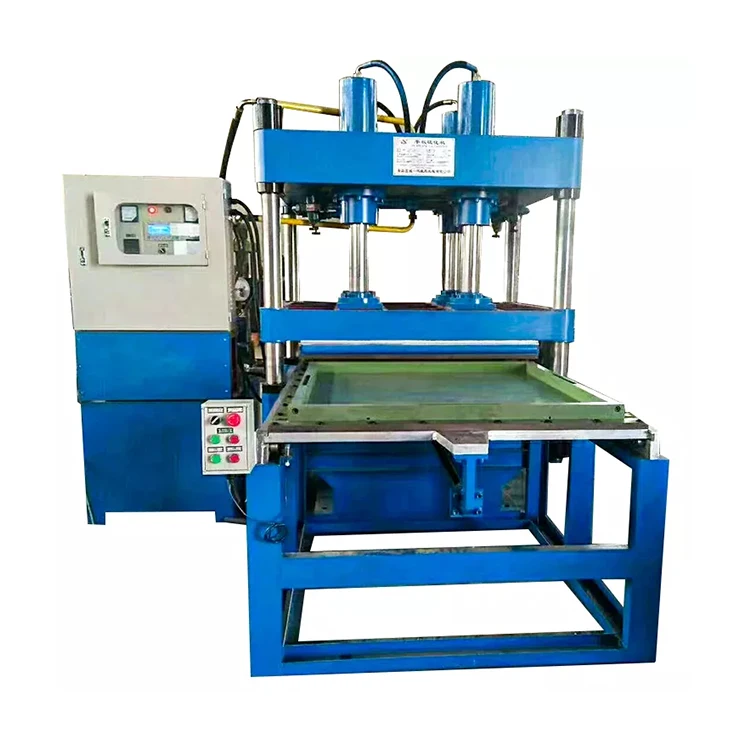 Automatic vulcanizing press machine plate 1000T frame type vulcanizing press for rubber products