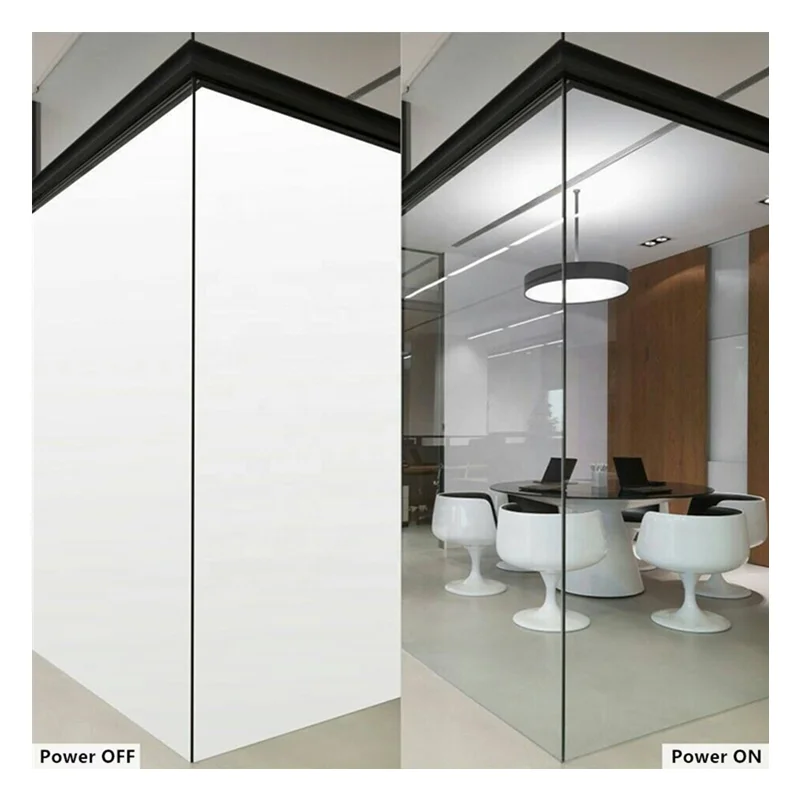 Window Privacy Glass Smart Tint Switchable Electric Dimming Glass for Meeting Rooms