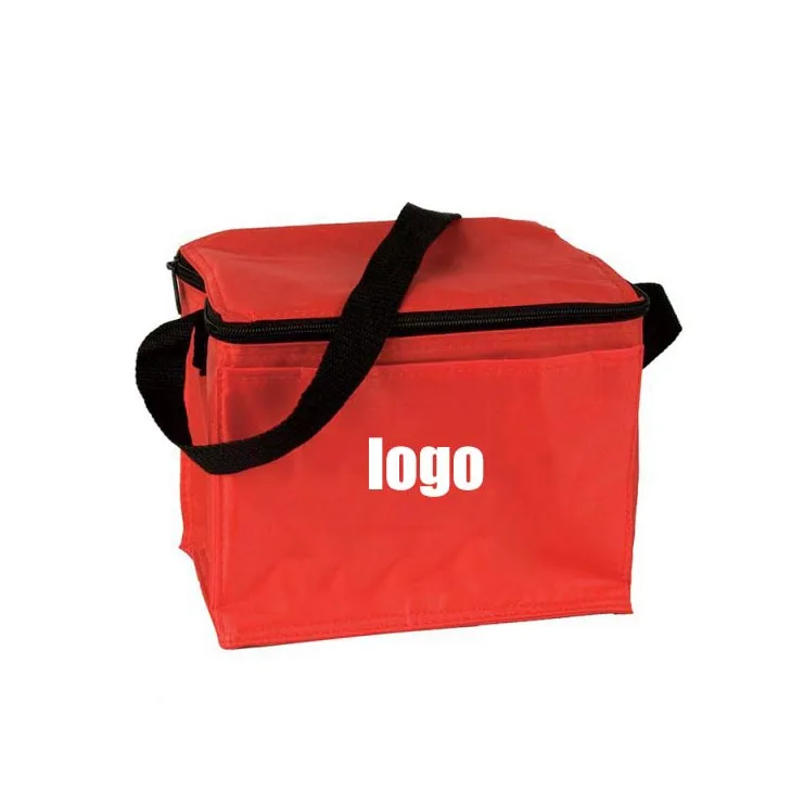 Custom eco friendly reusable insulated lunch food picnic packet take-out cooler bag