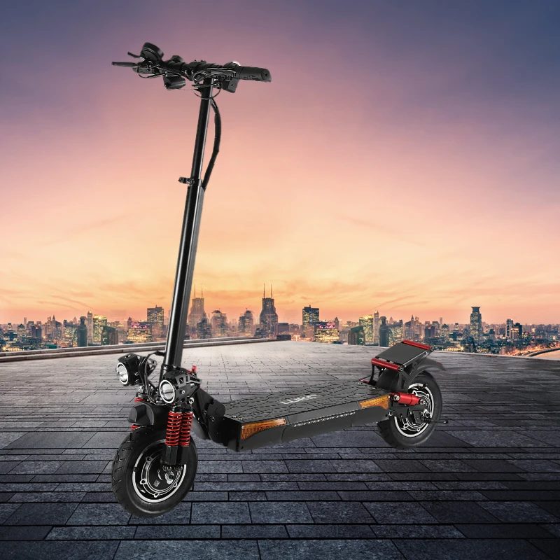 Scooter Parts 45km/h 10lnch Longer Battery 17.5AH Brake For My Electric Scooter Adult With Free Shipping  Foldable 2 Wheels