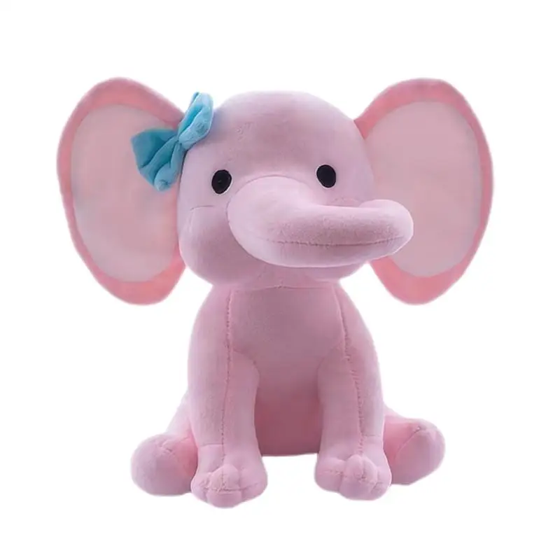 Customized Stuffed animals soft toys elephant plush toy 24cm adorable elephant