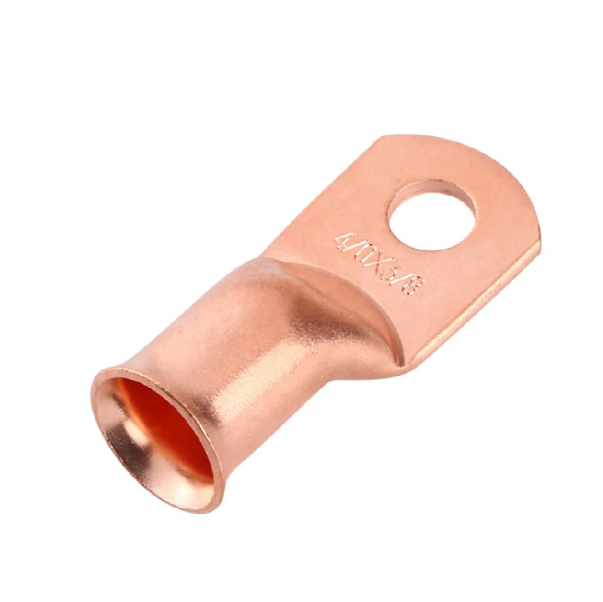 American standard AWG copper tube wiring terminals cold pressed terminals battery wiring copper nose copper connection