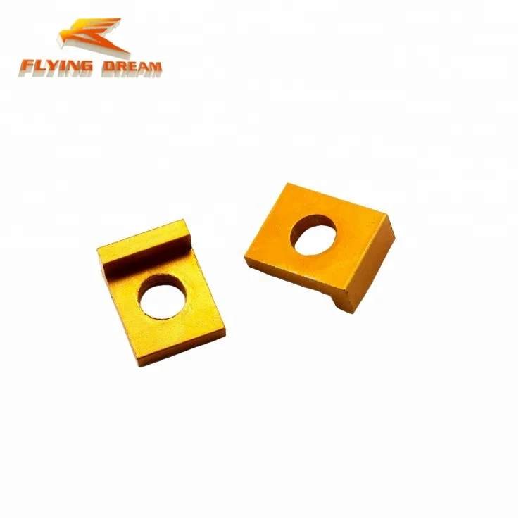 pit bike motorcycle aluminum alloy chain tensioner adjuster chain adjustment