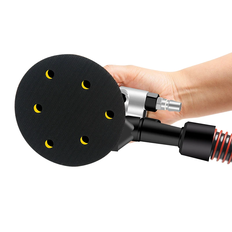 5 Inch Air Sander Industrial Grade Vacuum Sandpaper Locomotive Body Polishing Waxing Sander Wood Air Random Track Sander