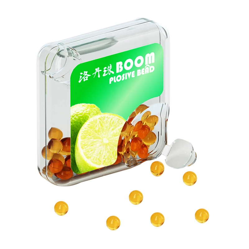 Охлаждающий аромат Carman с ароматом апельсина непрерывные шарики для рта жемчужная ментоловая жвачка конфеты бусинами быстрого дыхания