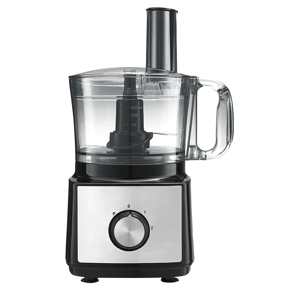 Powerful full-featured powerful stainless steel 1.8L capacity food processor 500W for family use