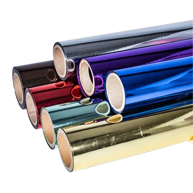 Пластиковый лист мембрана Металлизированный полиэстер ПВХ лист рулон алюминия ламинированная пленка светоотражающая пленка