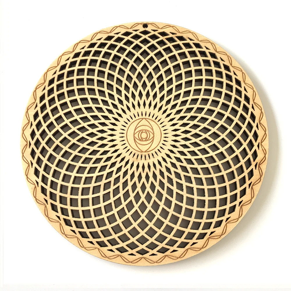 Wood House Wall Hanging Decor Home Wooden Ornaments Decoration Pendant