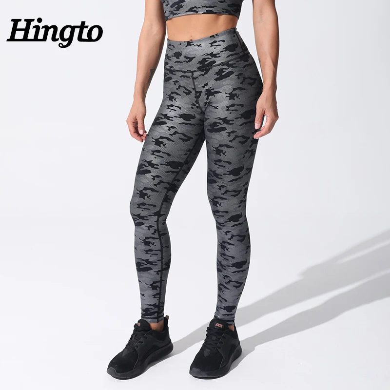 Мягкие женские экологически чистые спортивные Леггинсы OEM штаны для йоги спортивная одежда фитнеса с принтом на заказ