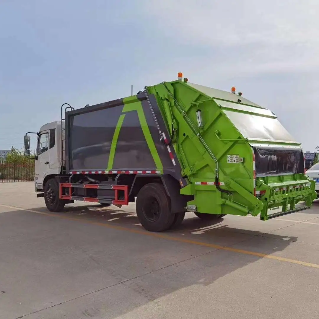 High Quality 2021New design rubbish collection can kitchen electric garbage transport truck hot sale