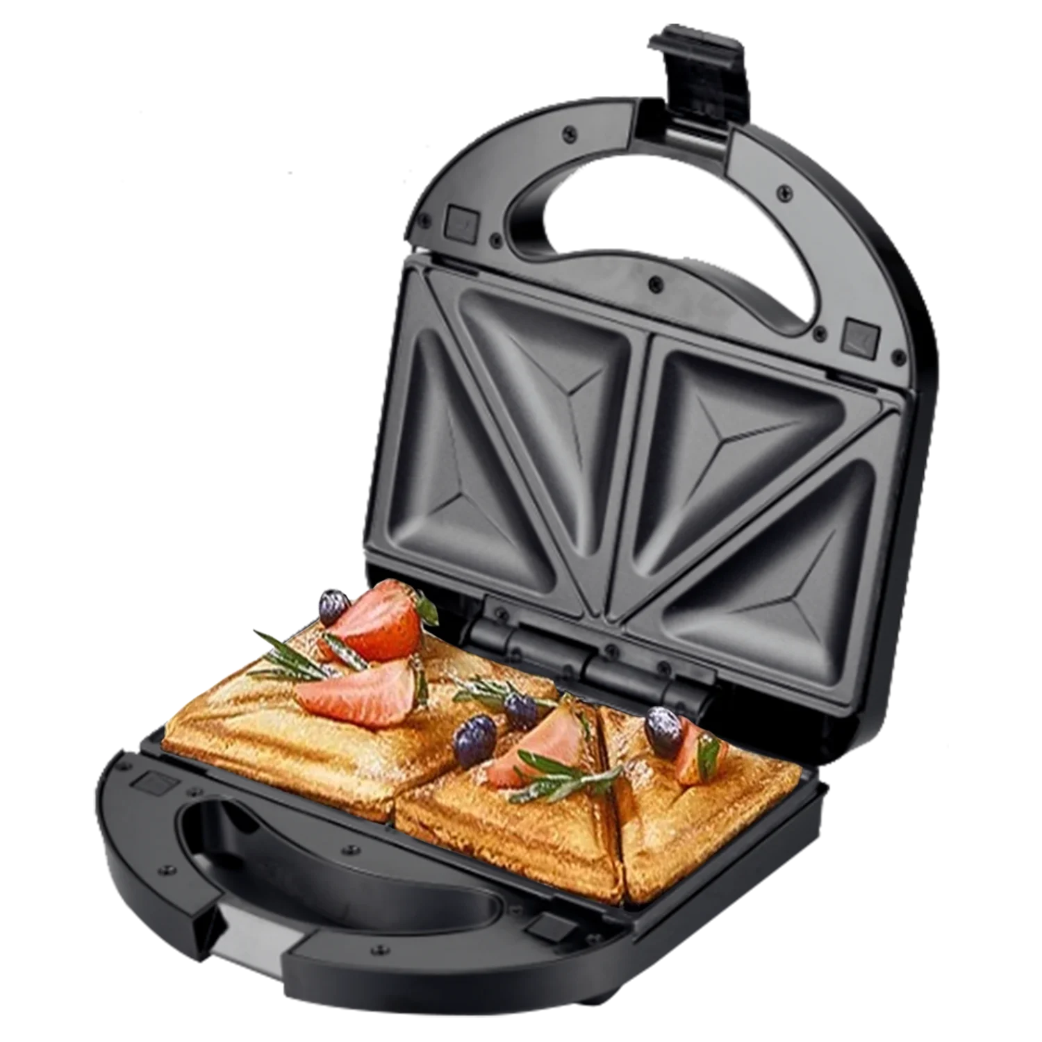 Electric Waffle Maker 7 in 1 with Detachable Plates Donut Cake Sandwich Maker Cute Animal Shape Plate Waffle Machine