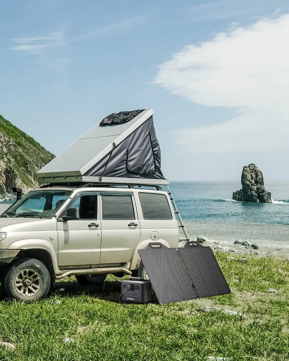 100W Portable Solar Kit With Charger Mc4 Output For Outdoor Camping Power Station Laptops Motorhome Rv Folding Solar Panels