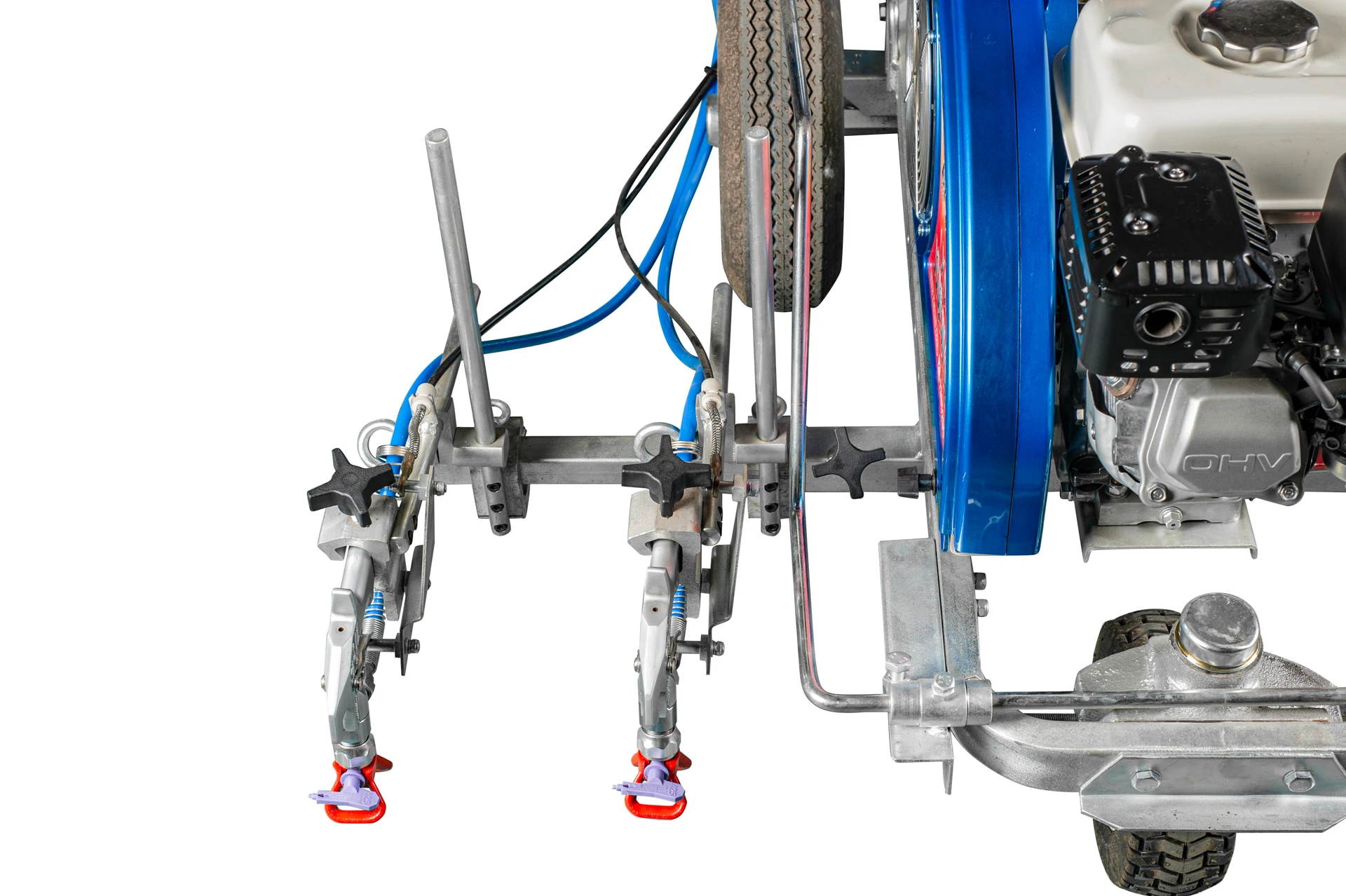 Easy Maintenance Long Lifetime Cold Paint Airless Spray Road Marking Sprayer Machines With Laser Guide