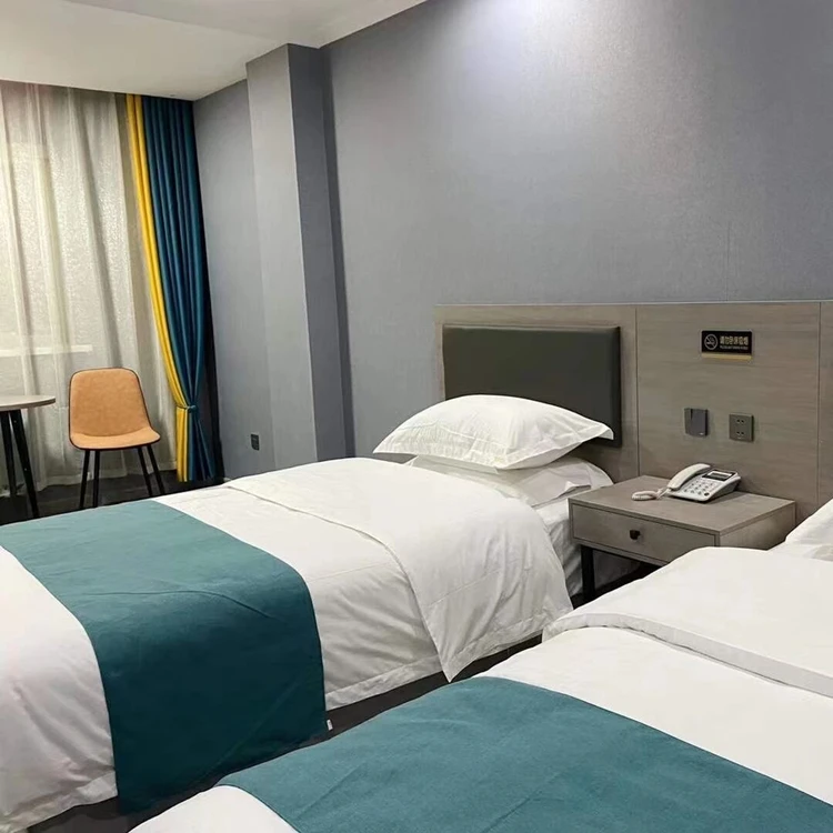 Современная мебель для спальни 3 звезды спальня отеля размер Queen гостевых комнат меламиновая