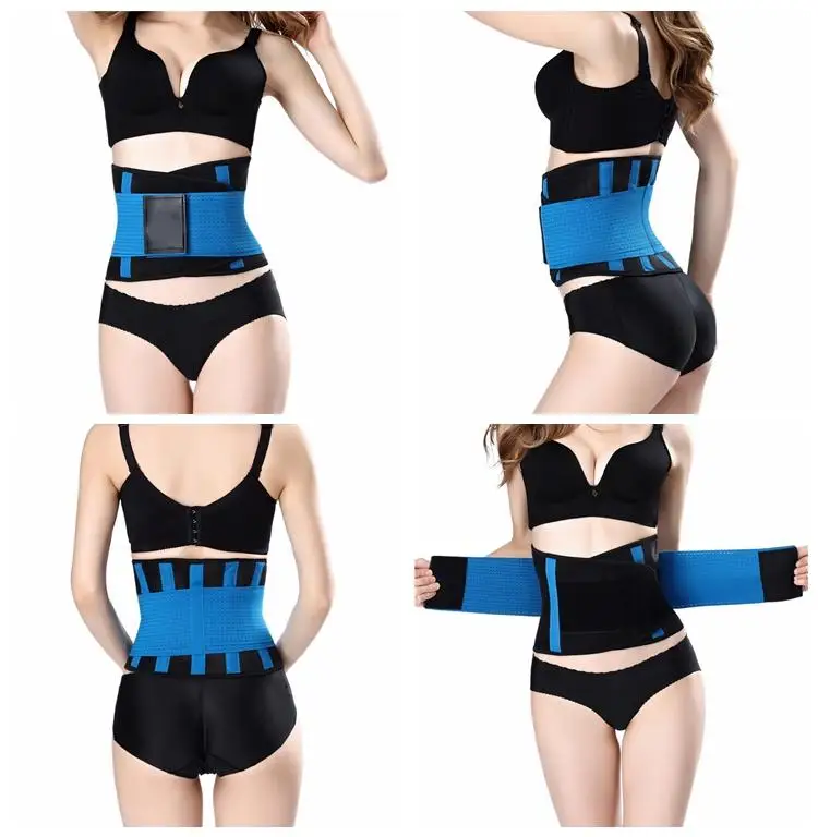 Wholesale Oem Premium Neoprene Workout Weight Loss Sweat Belt Compression Waist Trimmer Slimming Band Waist Trainer for Women
