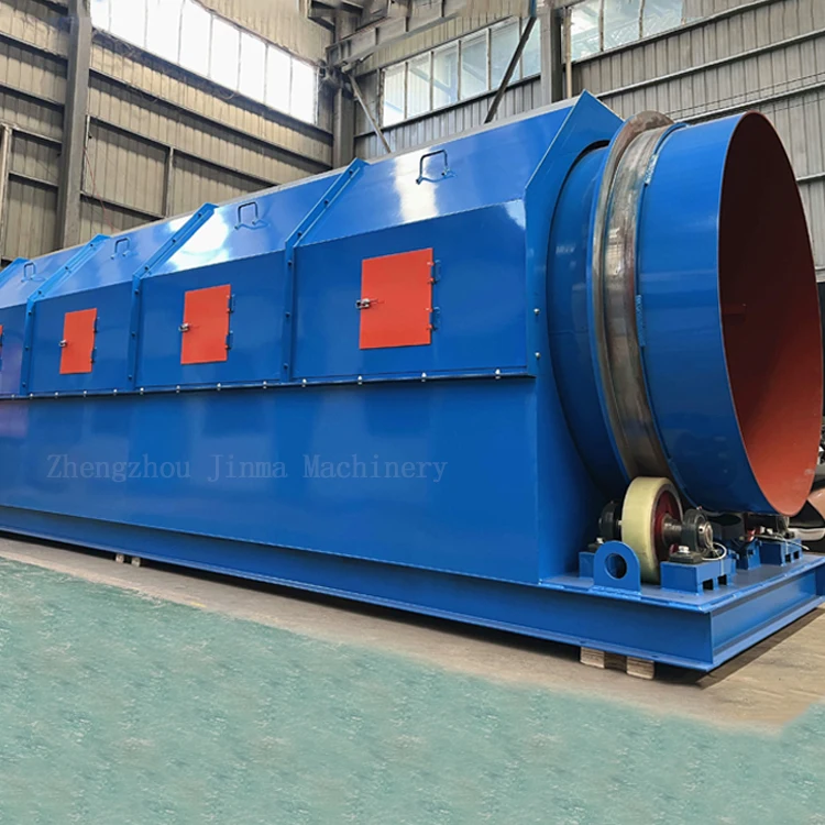 Separator sorting domestic garbage drum screen sawdust sieving machine rotary drum screen