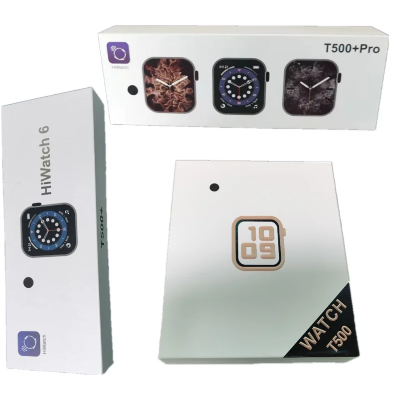Hot Sale Original Reloj Intelligent Hiwatch T500 pro BT Call knob function W27 PRO t500 max series 7 smart watch