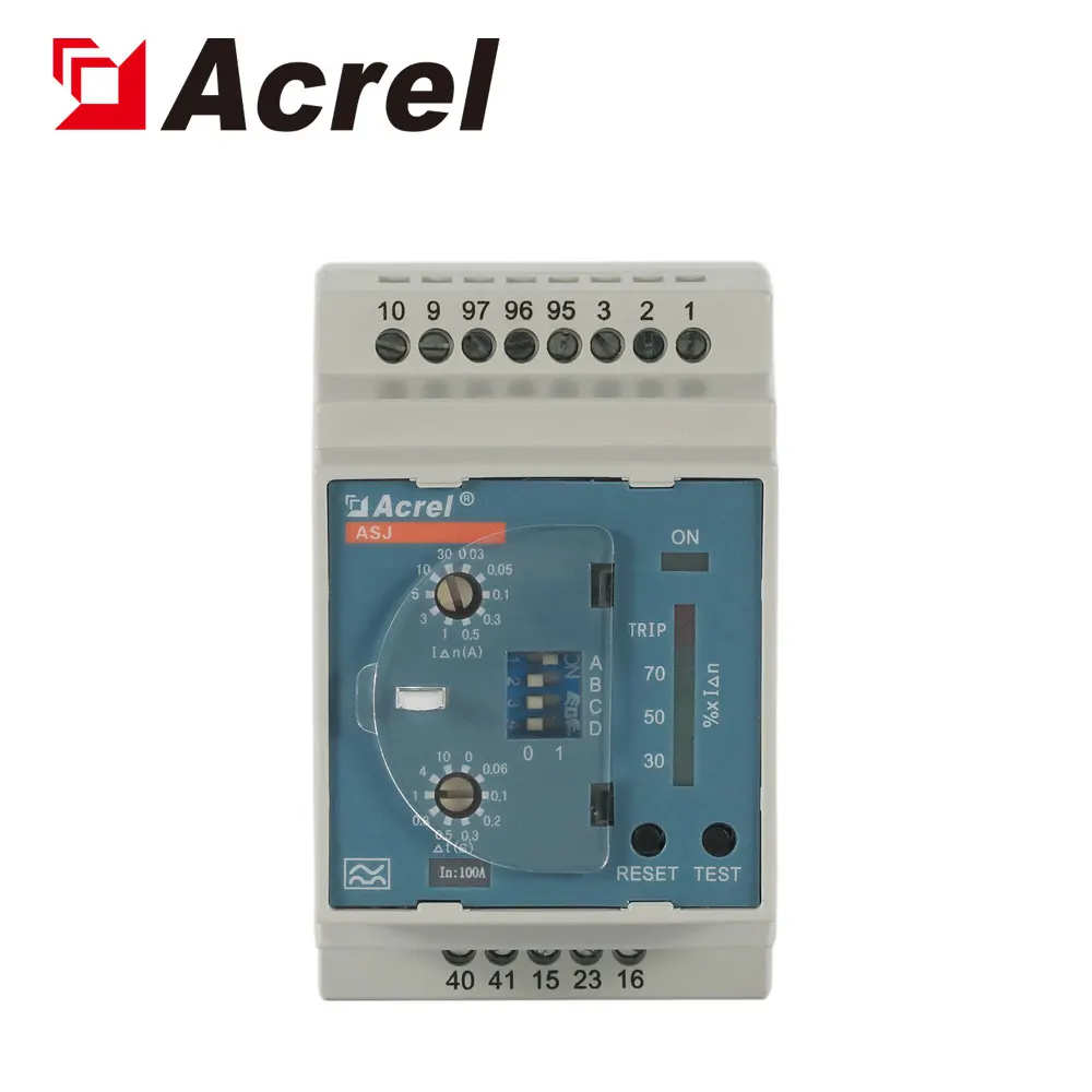 
Acrel ASJ10-LD1A Acrel ASJ10-LD1A Earth Leakage Relay Earth fault leakage current protective devices 