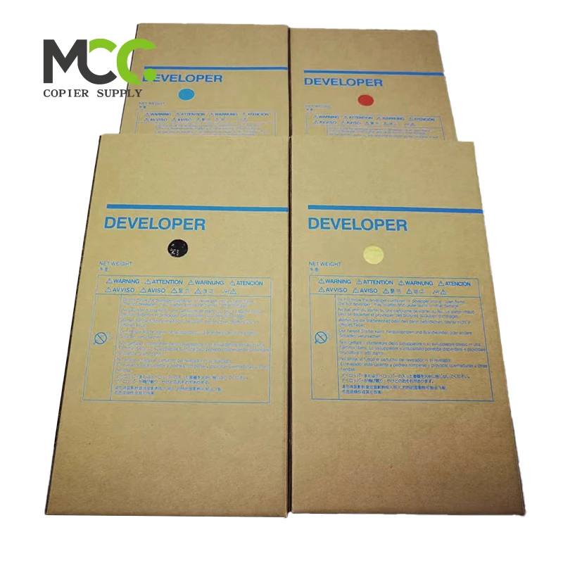 Set DV610 Powdre for Konica Minolta Press C6500 C6501 C6000 C7000 6000 7000 Original Developer Powder DV 610 DV-610