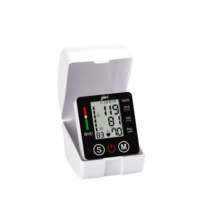 High Quality Wrist Blood Pressure Monitor Accurate Measurement Wrist BP Monitor Voice Broadcast Blood Pressure Monitor for Sale