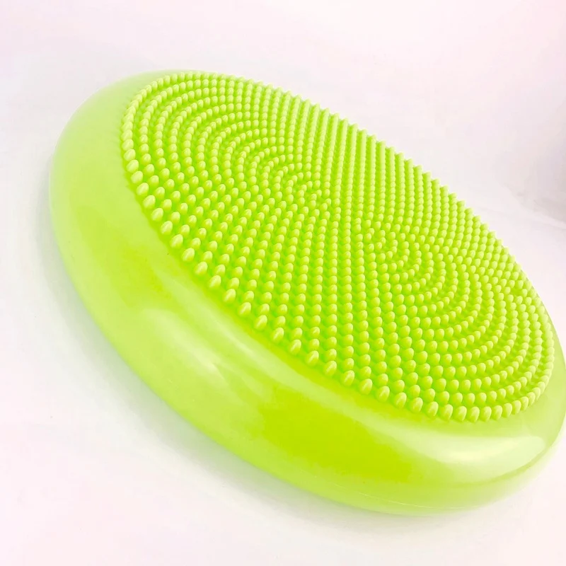 Factory Direct Customized Circle Soft Inflatable Massage Yoga Balance Cushion Disc