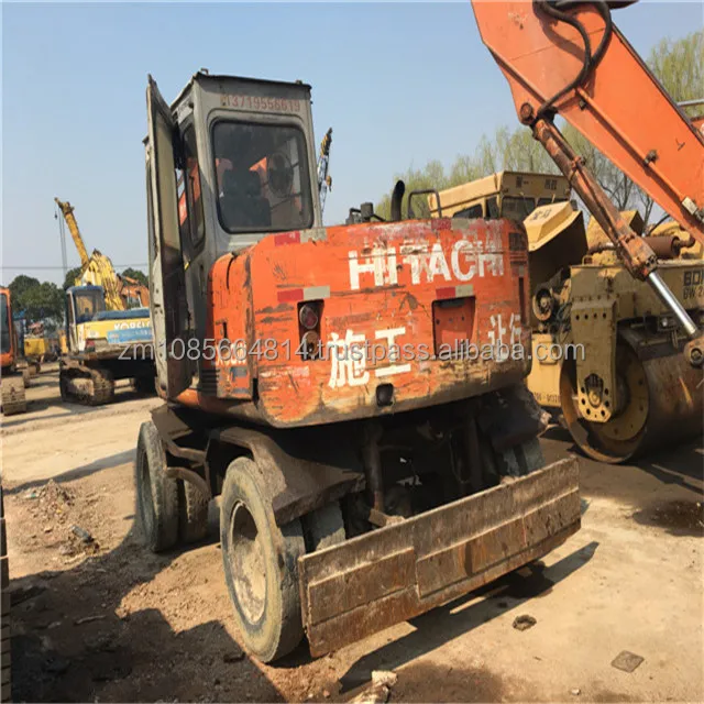 Б/у колесный экскаватор hitachi ex60wd сделано в Японии ex100 ex60 ex160 для продажи