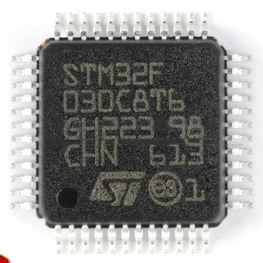 
Original authentic STM32F030C8T6 LQFP-48 ARM Cortex-M0 32-bit microcontroller-MCU 