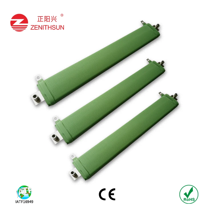 Elliptical Flat Corrugated Wirewound Resistor, 250 Watts, 3.3 Ohms