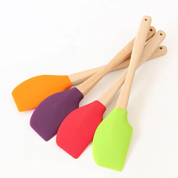Custom Logo Silicone Baking Pancake Spatula