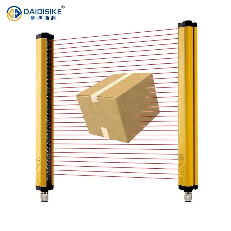 Aluminum Alloy Light Curtain Size Rs485 Volume Measuring Safety Light Curtain Sensor Industry Manufacturers