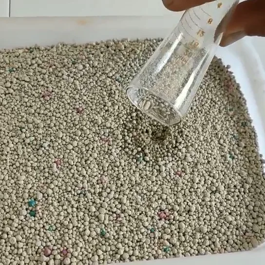 Strong Agglomeration Fast Clumping And Deodorization ball shape Bentonite Cat Litter