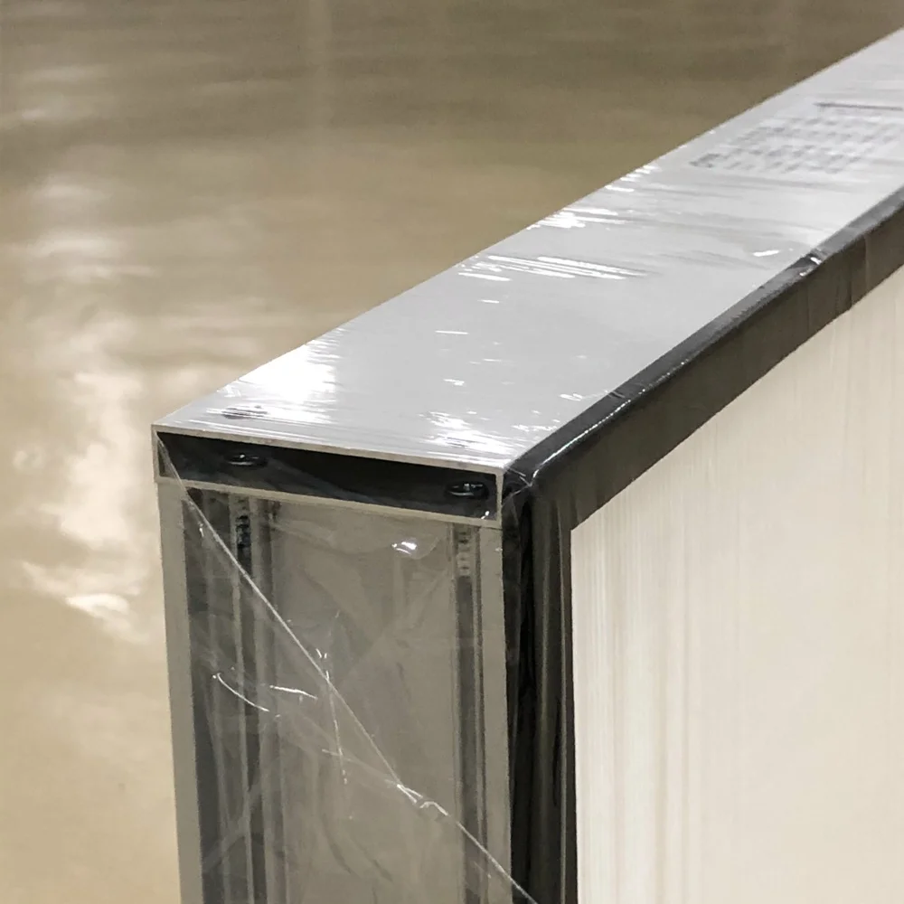 Low Price Customized Galvanized  Filter hepa The Air Purifier With Aluminum Frame H13 H14 Merv 11 13 14