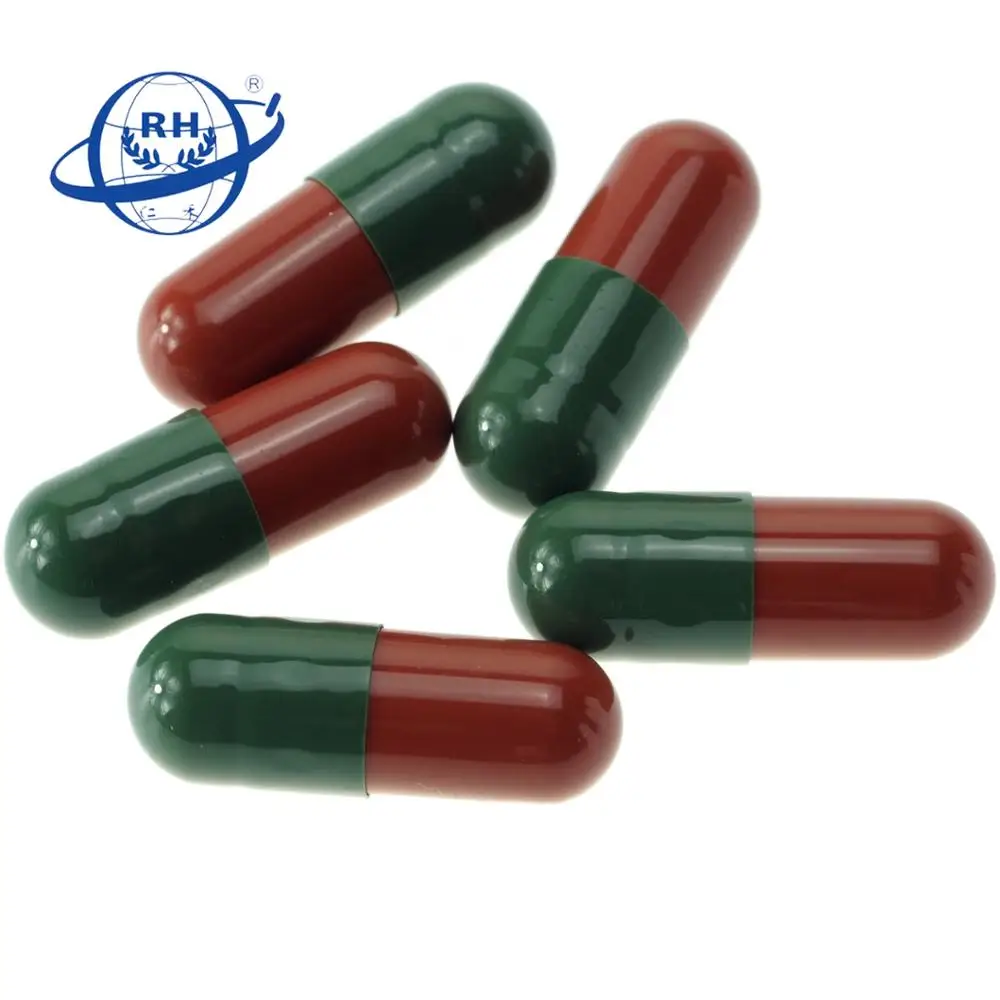 Пустая капсула быстрого раствора в одном размере 00 0 1 2