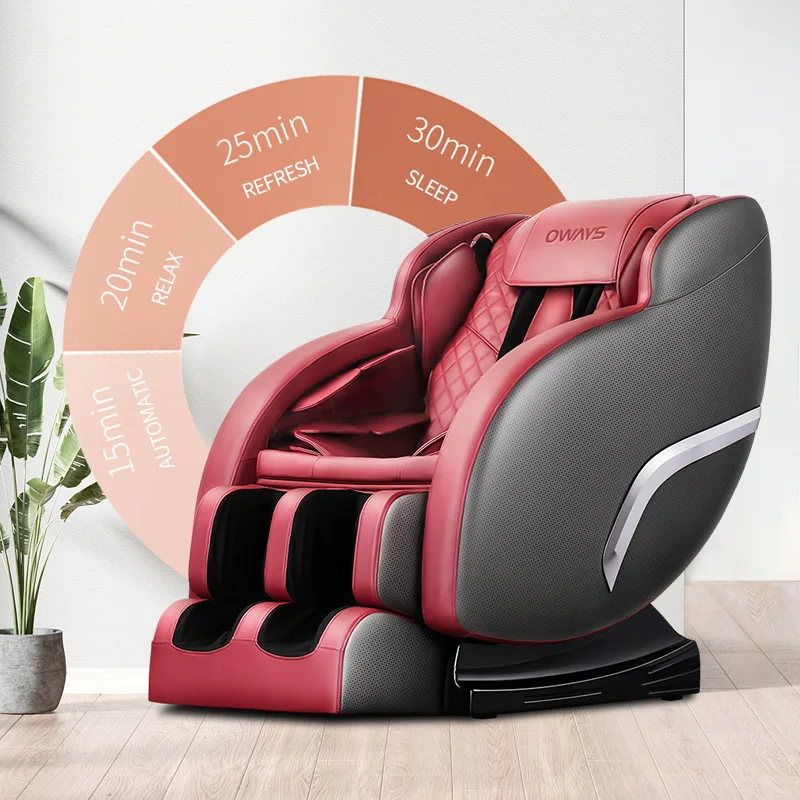 Oways 801 SL Track Shiatsu 3D Body Massager Zero Gravity Massage Chair for Home