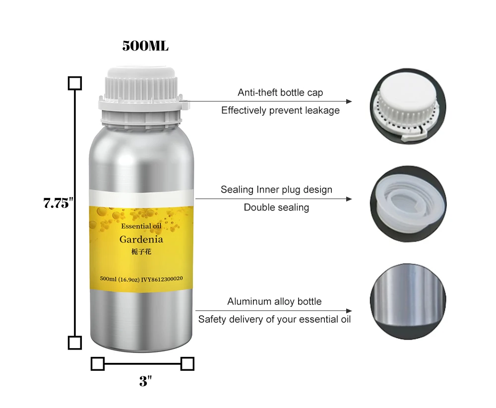 Ivyaroma Quickly Delivery Refreshing Aromatherapy Peppermint Aromas Essential Oil Blended for Room Spa