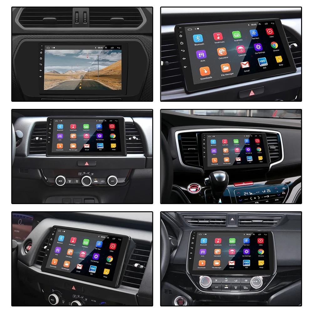 9 Inch Android 11 Car Player 2 Din 1G RAM+16G ROM ts7 t3l Android Car Radio GPS Navigation WIFI Rear Camera Universal Car Player