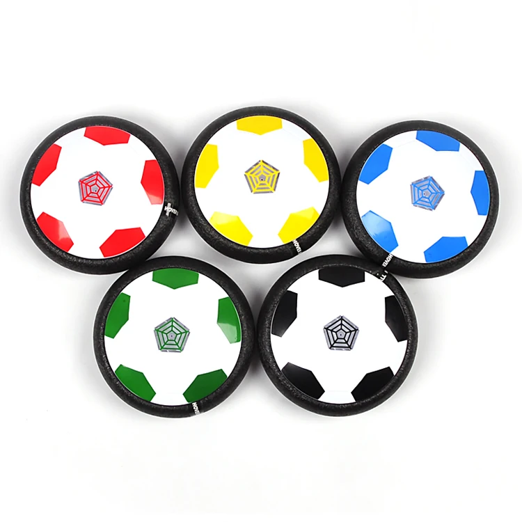 Kids most wanted Toy Indoor air soccer ball Play Set Led Light Air Power Soccer Hover Ball disk kid play toy