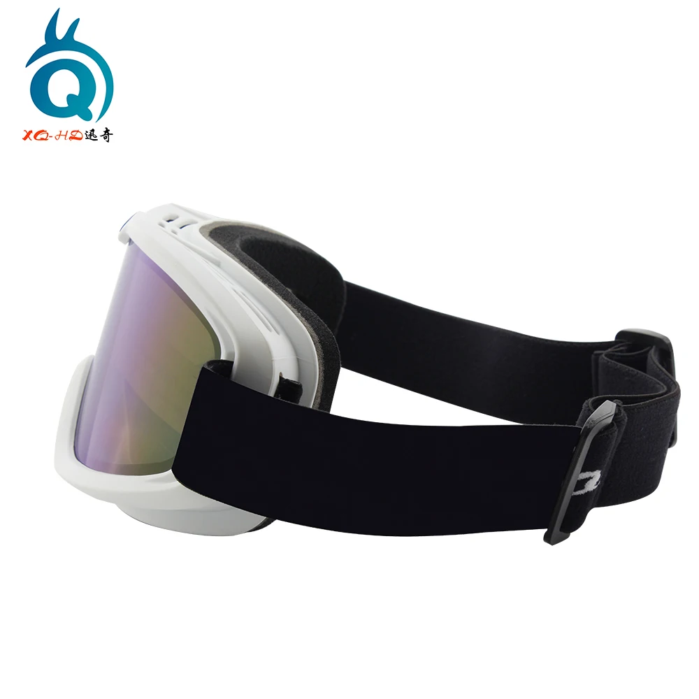 New Style Anti-fog Mask Ski Helmet Goggles, Logo Snow Ski Goggles and Custom Silicone Ski Goggle Strap