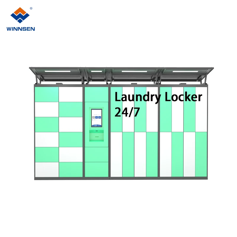 Завод Winnsen автоматическая система киоск курьерская упаковка для стирки доставка посылок хранение умные шкафчики