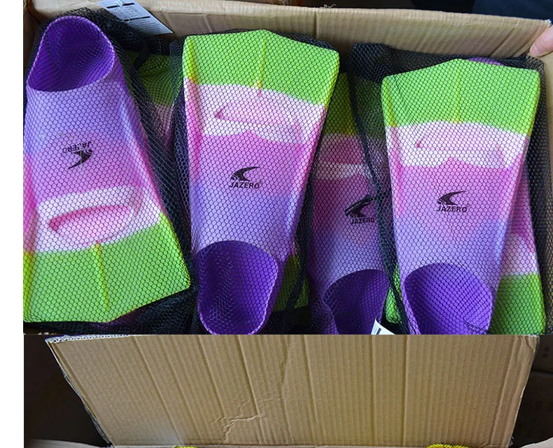 Short Floating Fins for Swimming and Snorkeling Swim Flippers for Training