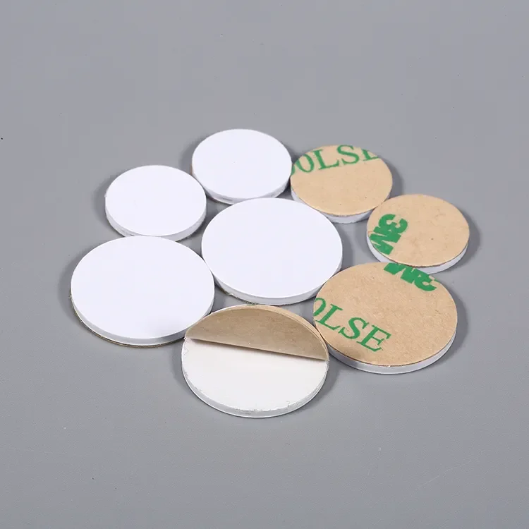 Waterproof PVC nfc 213/215/216 13.56MHz RFID tag smart  engrawing nfc epoxy Coin Card
