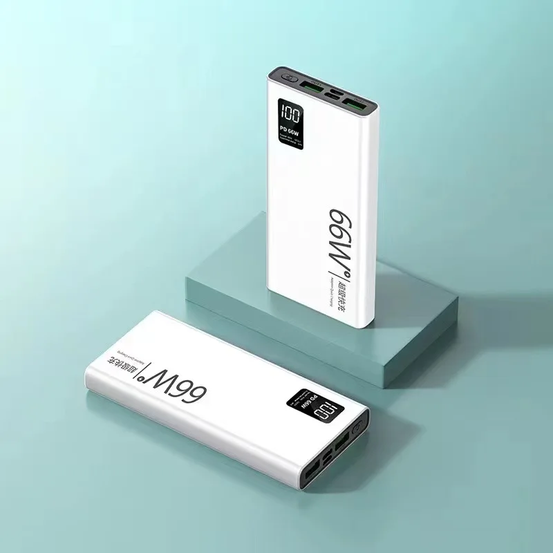 Printing your logo Power Bank 66W Fast Charging  Mini Power Bank