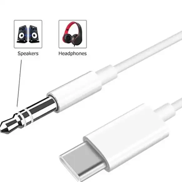 Aux Audio Cable Type C to 3.5mm For iOS For Samsung Jack Adapter Cable Speakers Car Type-C Phone Accessories Adapter Wire Line