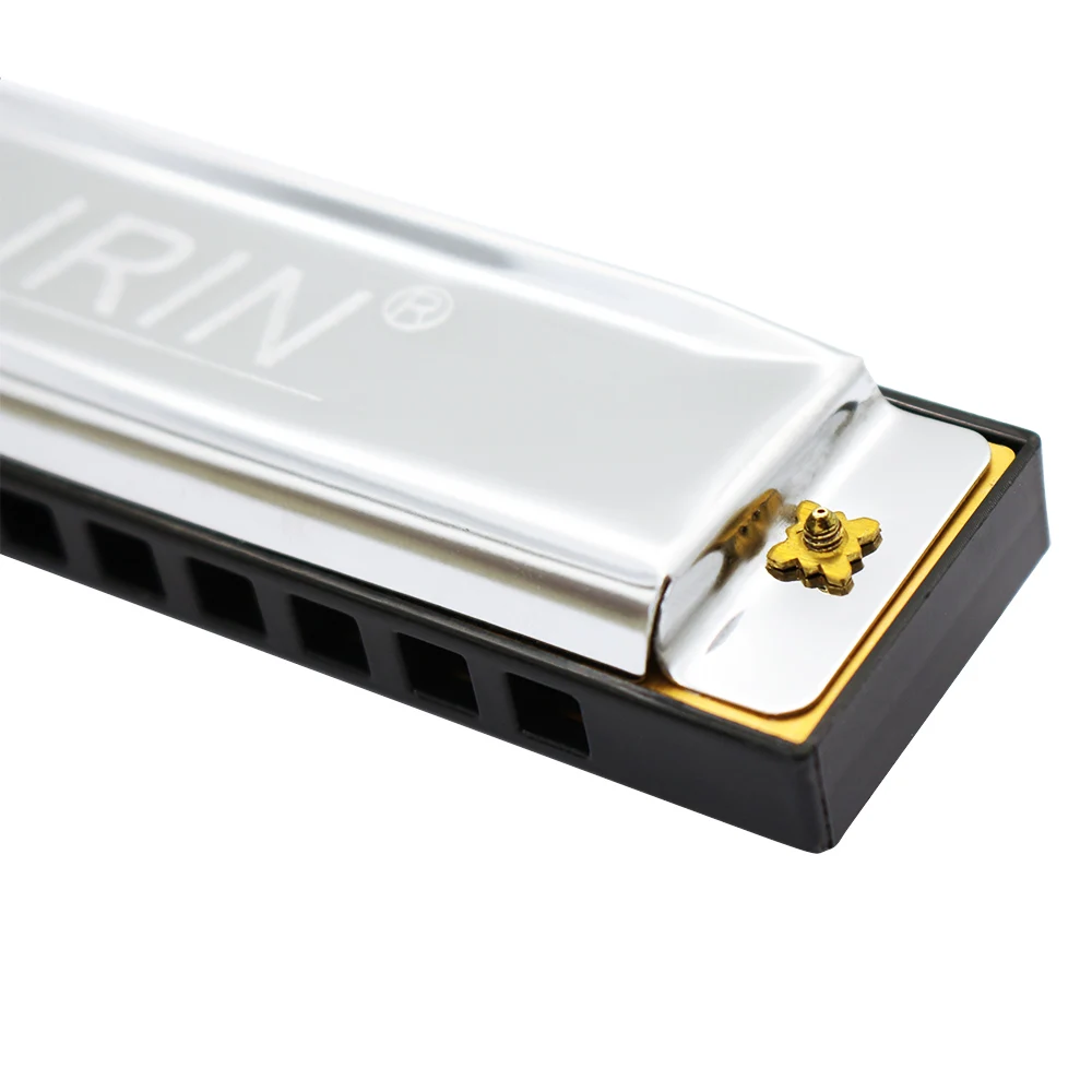 harmonicas 10 holes 20 tones new popular blues harmonica for students Silver