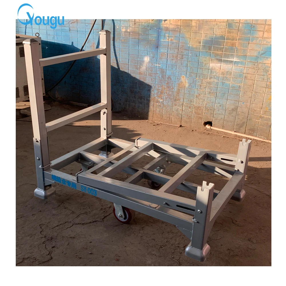 Warehouse customized best selling steel frame storage rack and cage rolling rack